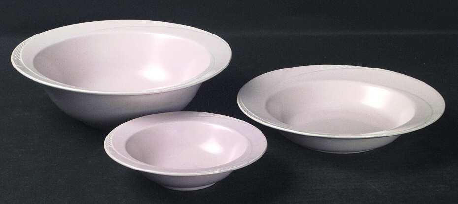 Serenade Pink Rim Fruit/Dessert (Sauce) Bowl