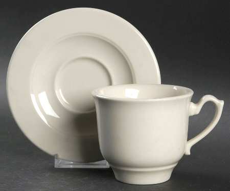 Seville Flat Cup & Saucer Set