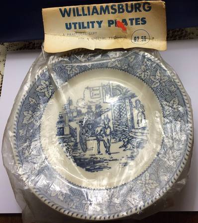 Shakespeare Country Blue (Leaves) Dessert/Pie Plate