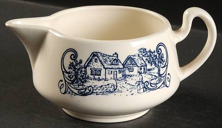 Shakespeare Country Blue (Leaves) Creamer