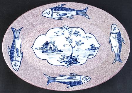 Shields Tavern 11" Oval Serving Platter