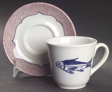 Shields Tavern Flat Cup & Saucer Set