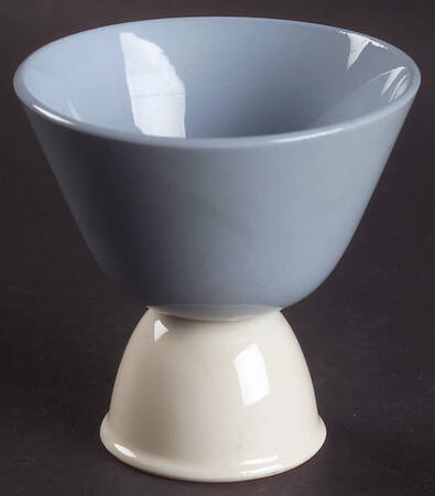 Skytone Blue (Undecorated) Double Egg Cup