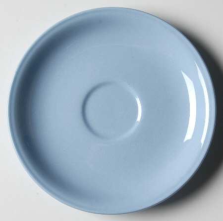 Skytone Blue (Undecorated) Saucer for Demitasse Cup