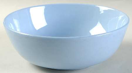 Skytone Blue (Undecorated) 7" Round Vegetable Bowl