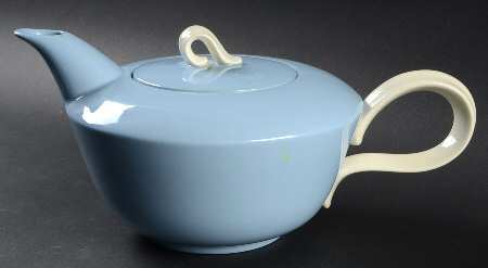 Skytone Blue (Undecorated) Teapot & Lid