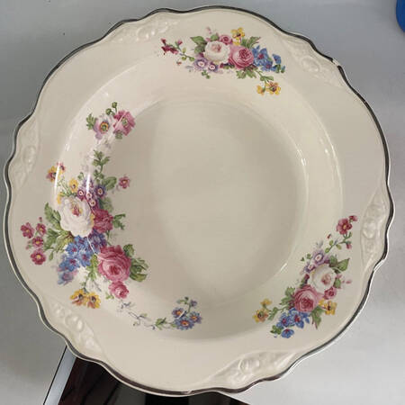 South of France Rim Soup Bowl