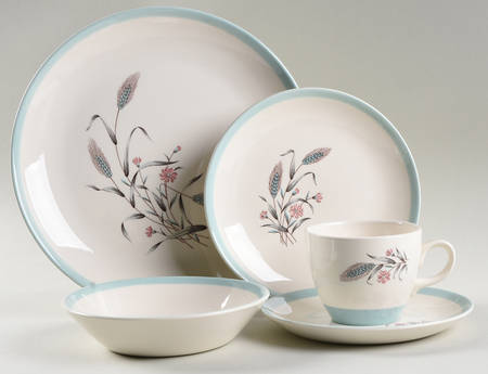 Spring Garden (Band Edge) 5 Piece Place Setting