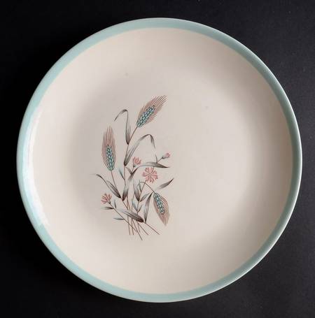 Spring Garden (Band Edge) Luncheon Plate