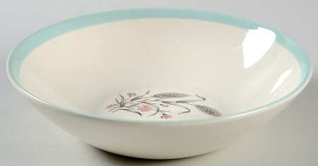 Spring Garden (Band Edge) 8" Round Vegetable Bowl