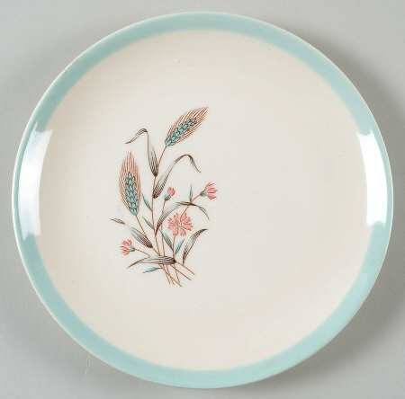 Spring Garden (Band Edge) Salad Plate