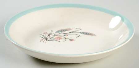 Spring Garden (Band Edge) Coupe Soup Bowl