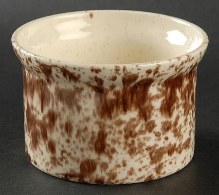 Splatter Brown Sugar Bowl No Lid