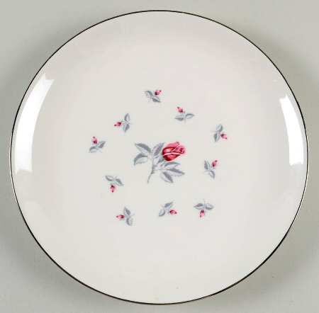 Spring Rose Salad Plate