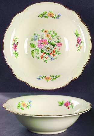 Springtime (Marigold) Coupe Cereal Bowl