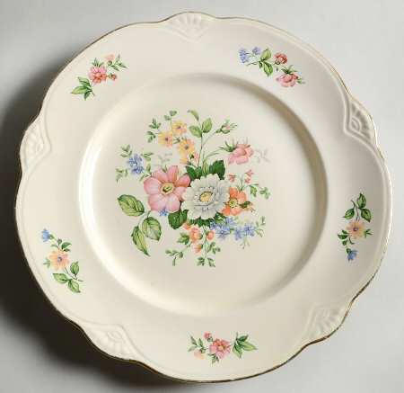 Springtime (Marigold) Luncheon Plate