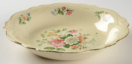 Springtime (Marigold) Rim Soup Bowl