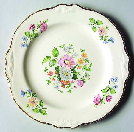 Springtime (Virginia Rose) Bread & Butter Plate