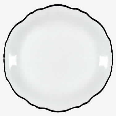 Styleline Black 11" Oval Serving Platter