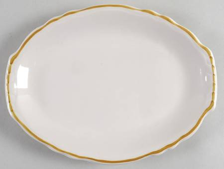 Styleline Gold 10" Oval Serving Platter