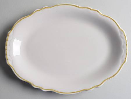 Styleline Gold 11" Oval Serving Platter