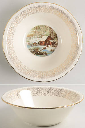 Sun Gold 8" Round Vegetable Bowl