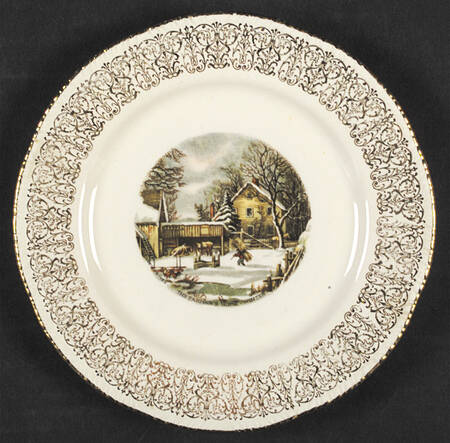 Sun Gold Dessert/Pie Plate
