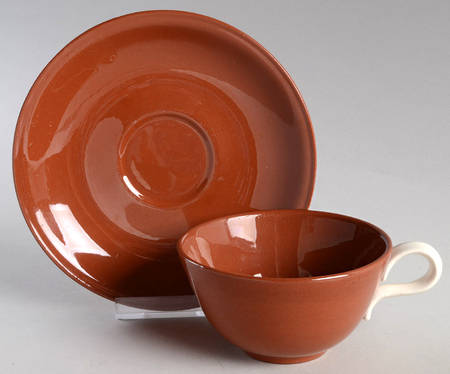 Suntone Flat Cup & Saucer Set