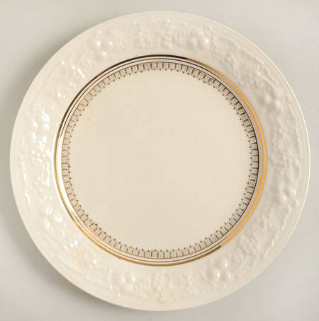 TH14 Gold Dessert/Pie Plate