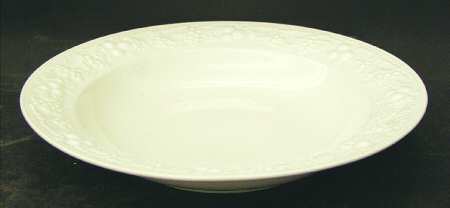 Theme Off White (Eggshell) Rim Soup Bowl
