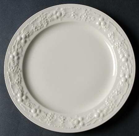 Theme Off White (Eggshell) Luncheon Plate
