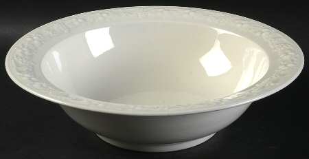 Theme Off White (Eggshell) 9" Round Vegetable Bowl