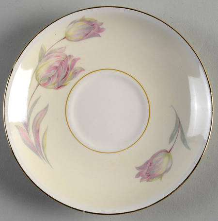 Tulip (Eggshell Nautilus) Saucer