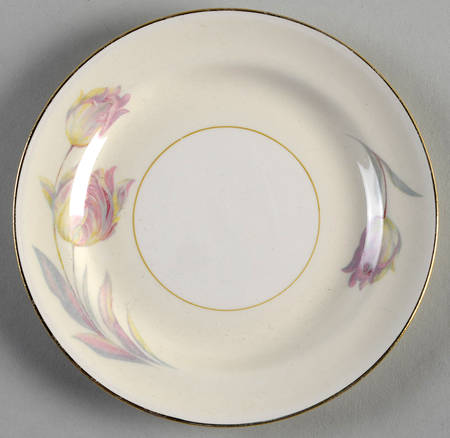 Tulip (Eggshell Nautilus) Bread & Butter Plate