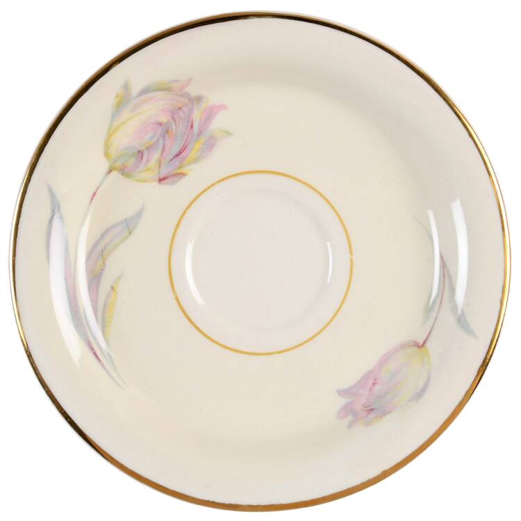 Tulip (Eggshell Nautilus) Saucer for Demitasse Cup