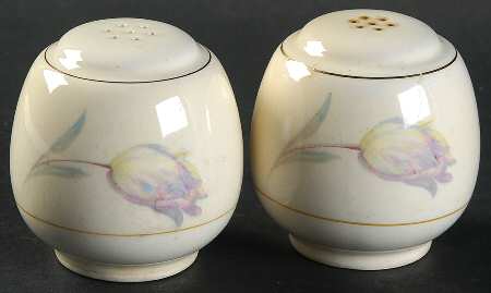 Tulip (Eggshell Nautilus) Salt & Pepper Set