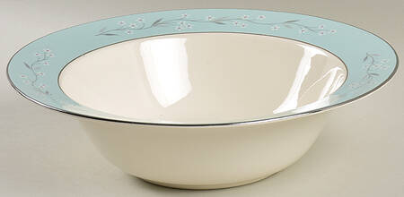 Turquoise Melody 9" Round Vegetable Bowl