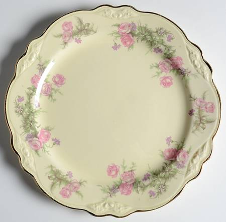 Heather Rose (Virginia Rose) Salad Plate