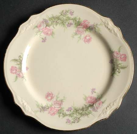 Heather Rose (Virginia Rose) Salad Plate