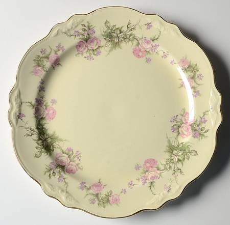 Heather Rose (Virginia Rose) Luncheon Plate