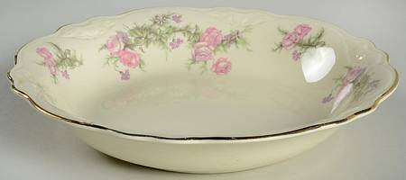 Heather Rose (Virginia Rose) Coupe Soup Bowl