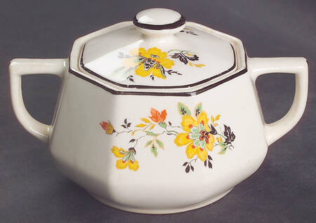 W127-30 Sugar Bowl & Lid