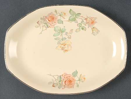 W132 9" Oval Serving Platter