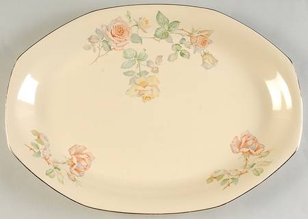 W132 13" Oval Serving Platter