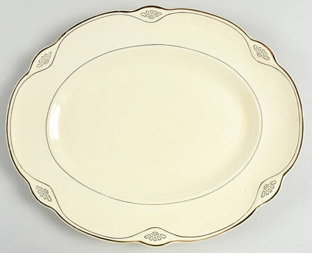 W134 13" Oval Serving Platter