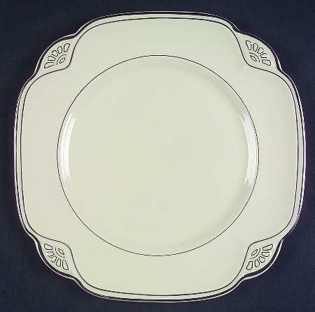 W134 Square Salad Plate