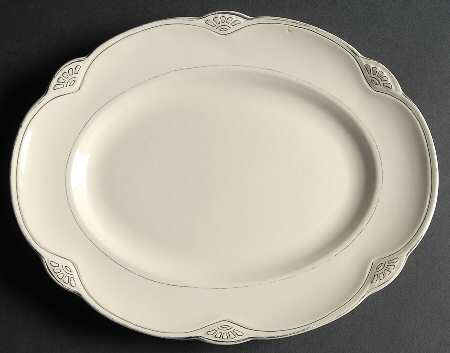 W134 11" Oval Serving Platter