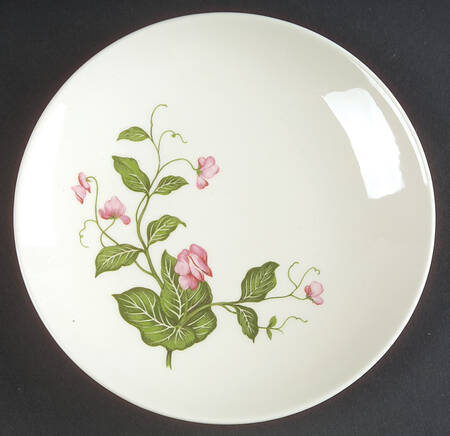 Sweet Pea (No Trim) Bread & Butter Plate