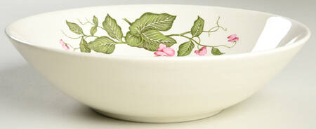 Sweet Pea (No Trim) 8" Round Vegetable Bowl