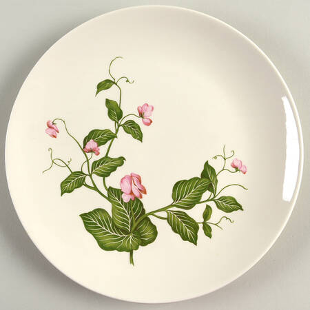 Sweet Pea (No Trim) Luncheon Plate
